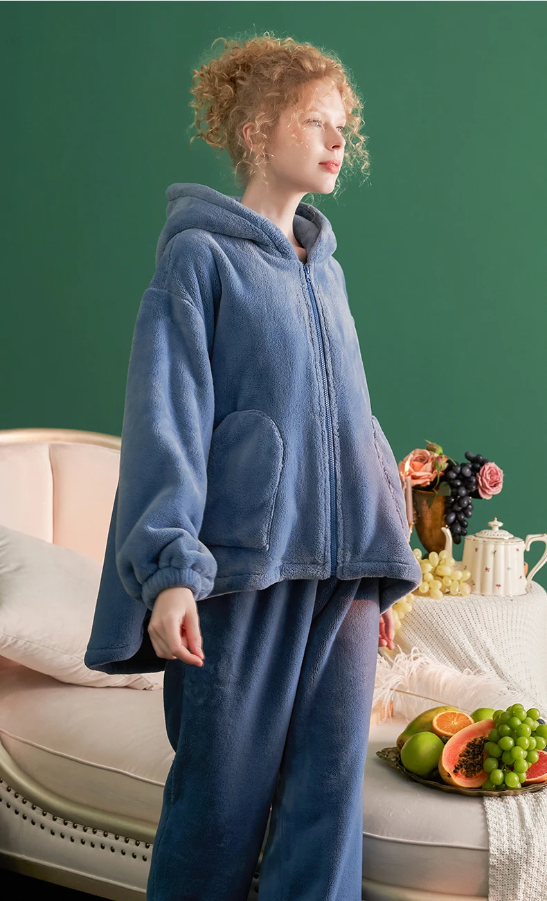 Рисунок 4 - Пижамы, зимняя бархатная Женская одежда для сна