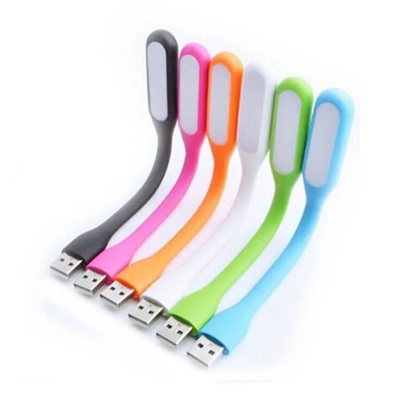 

USB Portable LED Mini Book Light Reading Light Table Lamp Flexible USB Lamp Book Lights Power Bank Laptop Notebook PC Computer