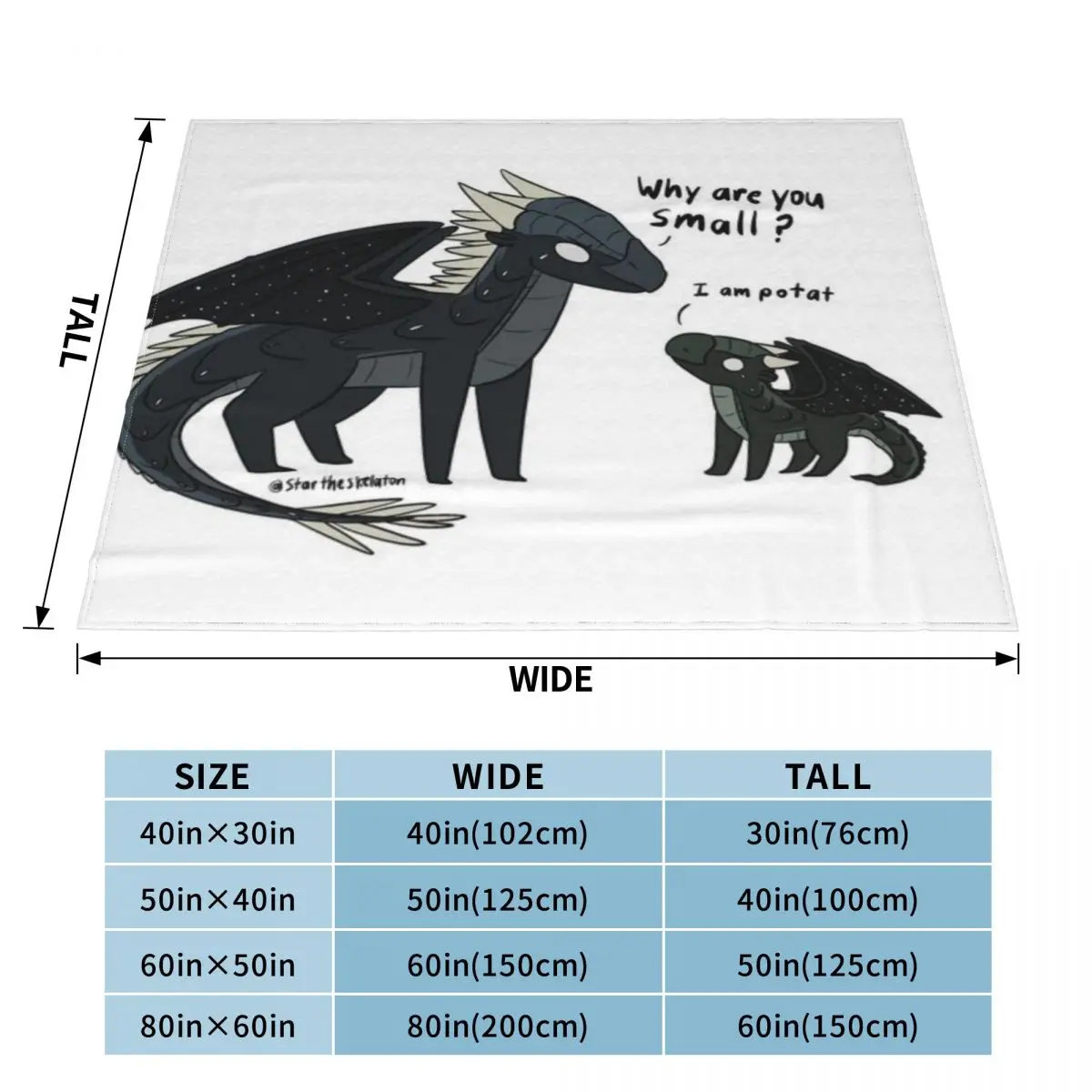 Темный Сталкер и Moonwatcher ультра-мягкое флисовое одеяло