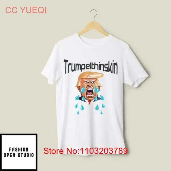 Распродажа! Футболка Trumpelthinskin забавная Фотографическая трендовая футболка