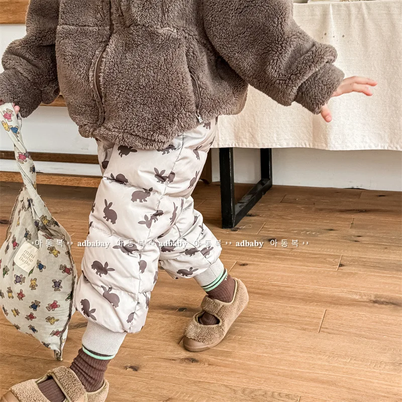 Рисунок 2 - Новинка 2023, зимние плотные теплые штаны для малышей