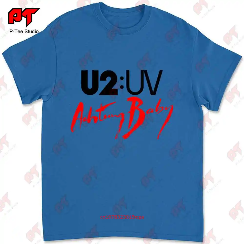 Achtung Baby U2 Uv футболка черный или белый музыкальный Тур FYVI