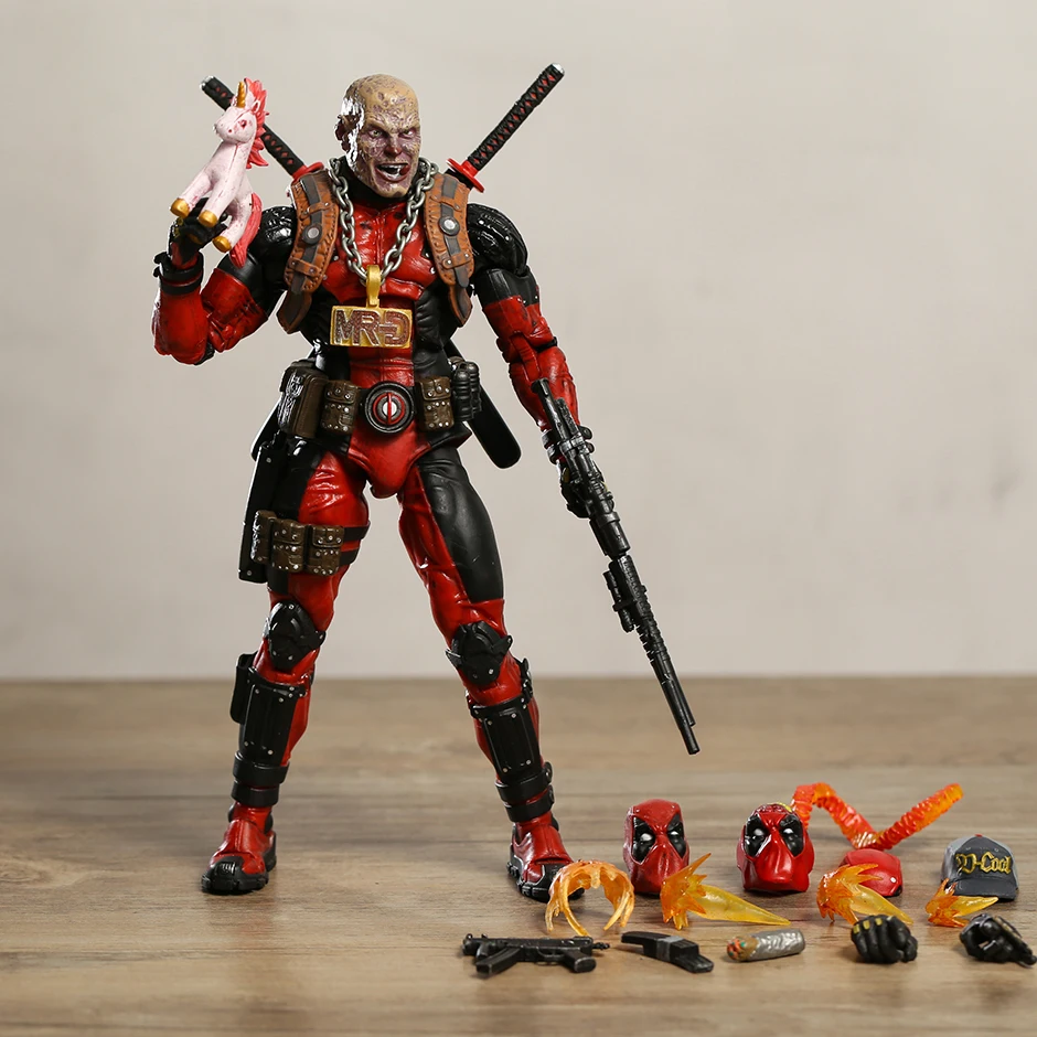 

Marvel X-men Deadpool PVC Action Figure Movable Toy For Boys Gift Collection Model