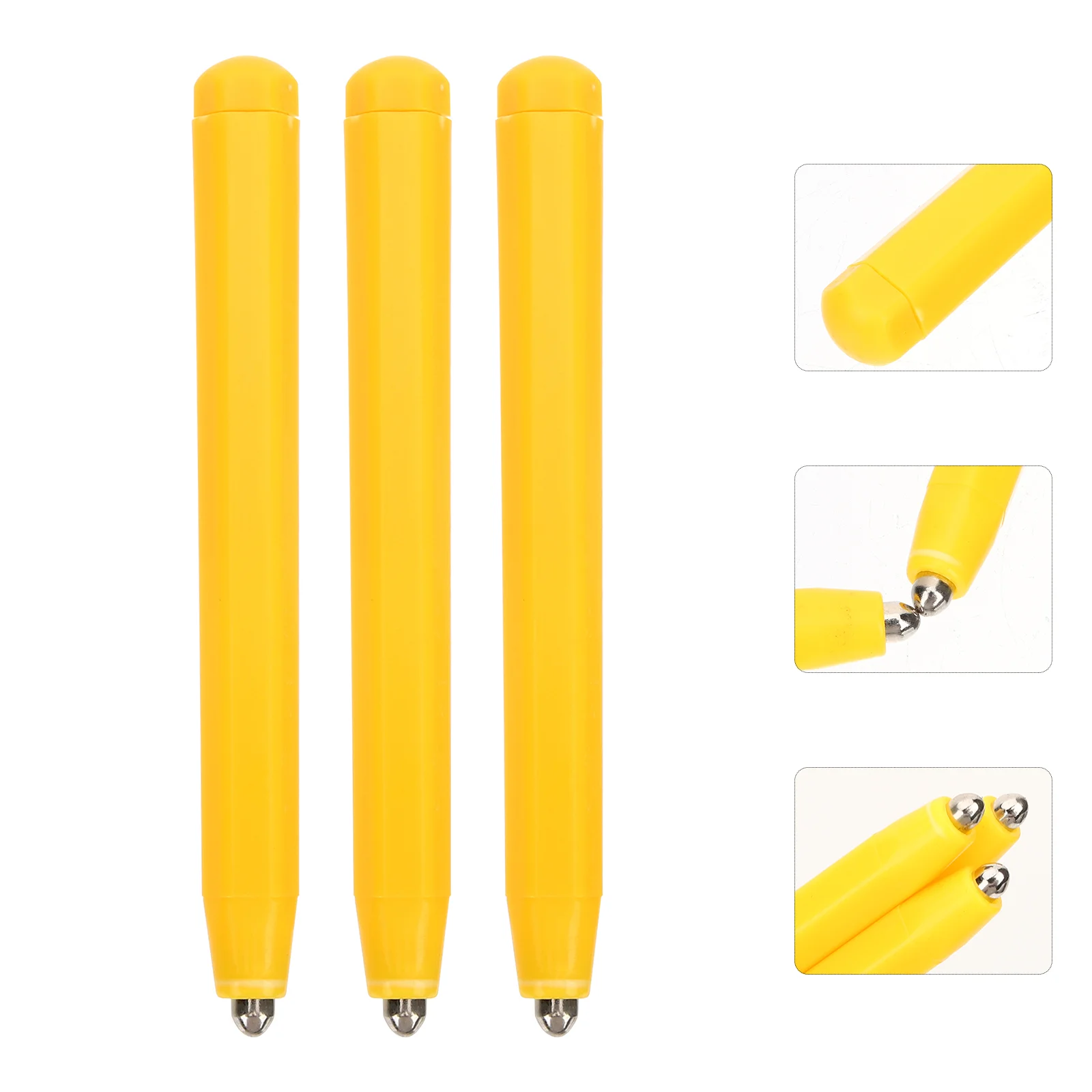 

3pcs Toddler Drawing Board Pens Kids Writing Board Pens Magnet Replacement Pens Writing Board Pen Magnet Pens