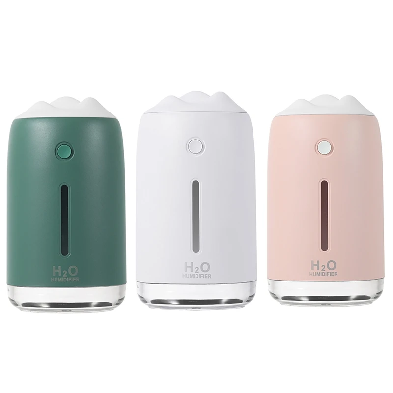 

EAS-Portable Electric USB Humidifier Ultrasonic Super Quiet Diffuser Air Humidifier Mini Mist Maker For Car Home Office