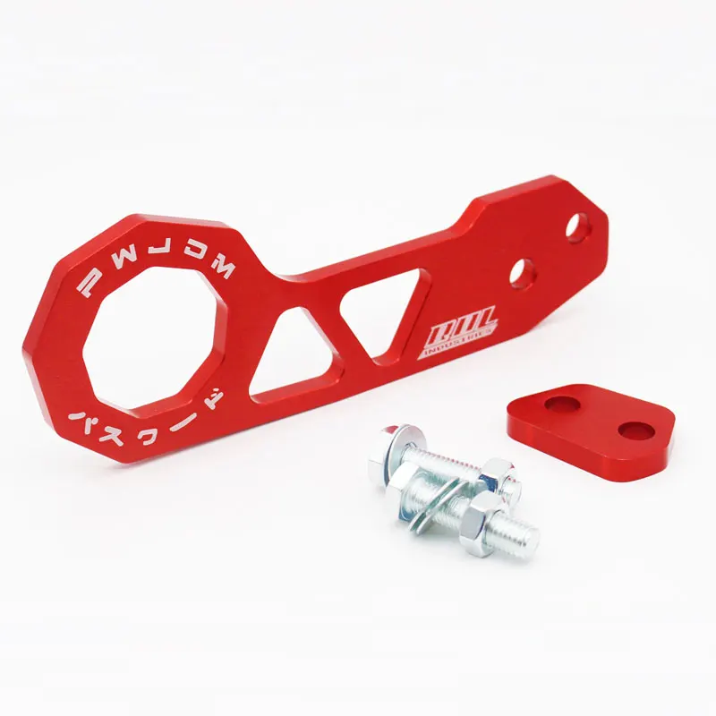 Задний буксировочный крючок из алюминиевого сплава задний для Honda Civic подходит