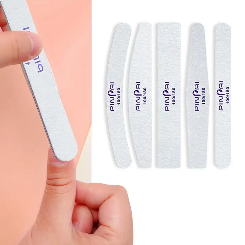 

14Colors Double-sided Grit Frosted Nail File For Nail Polishing The Gel Seal And Nail Shaping Modeling Professional Nail Salon