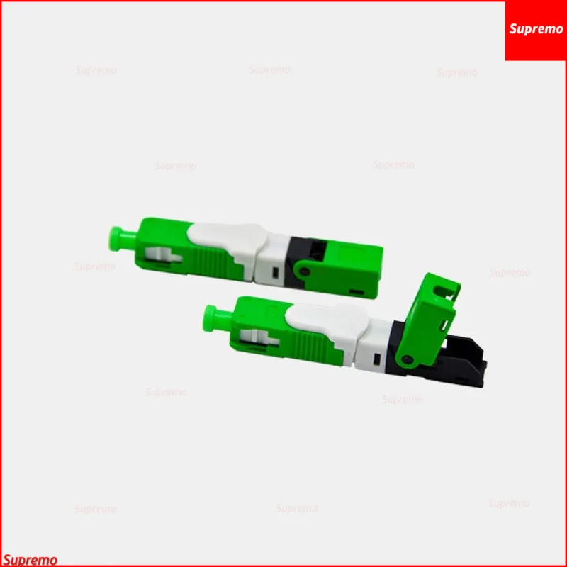 

50pcs/lot FTTH ESC250D SC APC/SC UPC Single-Mode Optical Fiber Quick Connector Embedded High Quality