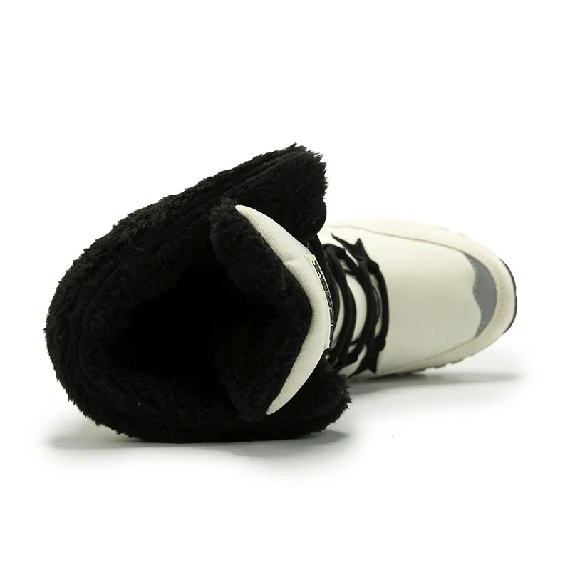 Women's boots Outdoor cotton boots Thickened warm cotton shoes High top snow boots Outdoor plush cotton boots in winter