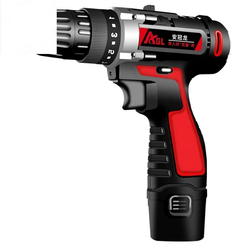 

Lithium battery portable 12v cordless rechargeable nail drill electric screwdriver machine china sale hand power tools