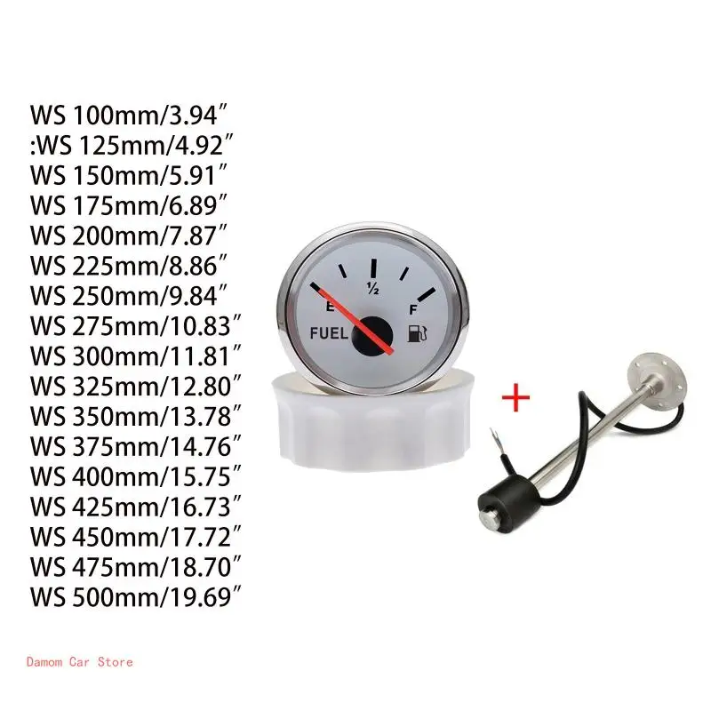 Блок отправки топлива для бака 0–190 Ом (100–500 мм) Морская лодка Грузовик