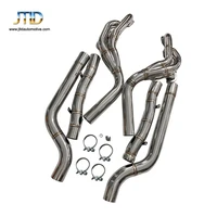 jtld performance stainless steel exhaust manifold header for w204 c63