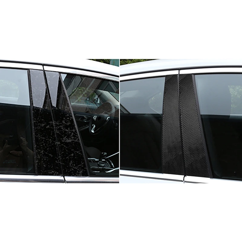Окошко автомобильное из углеродного волокна для BMW E90 F30 F20 G20 G28 G30 E60 E46 E84 F48 F25 E70 F10 F15