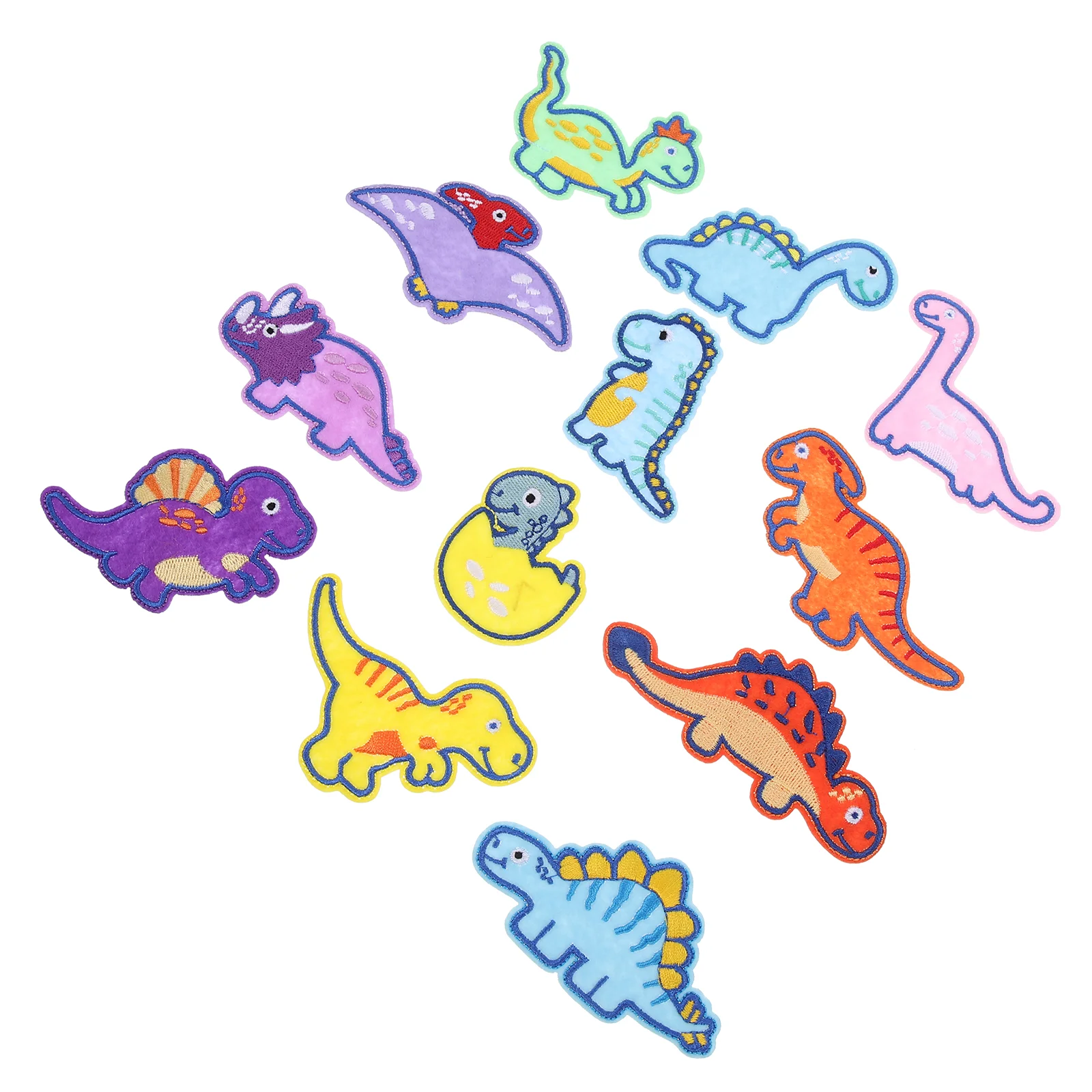 Нашивки в форме динозавра наклейки для одежды материалы ремонта вышивки джинсы