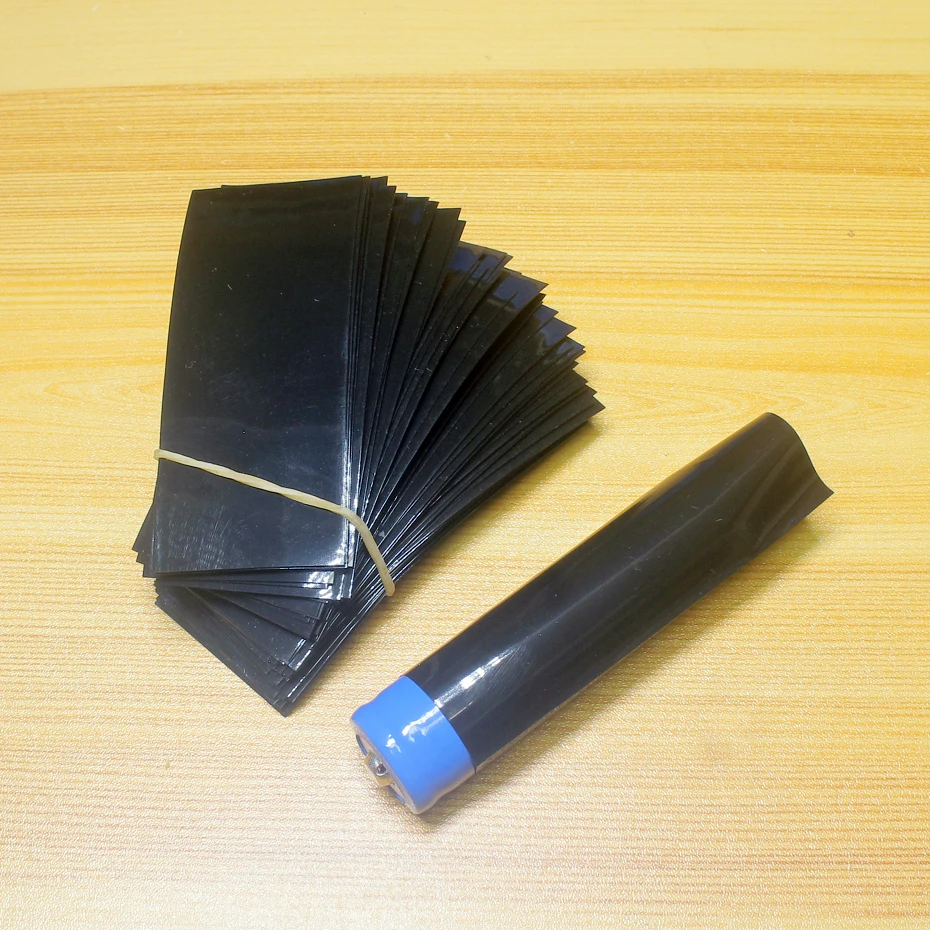 Теплоусадочные трубки для аккумуляторов ПВХ 100 шт.