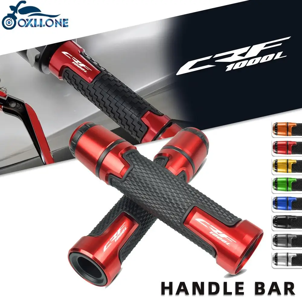 

Motorcycle CNC Aluminum Handlebar Grips Hand Grips Ends 7/8" 22mm FOR HONDA CRF1000L CRF 1000L AFRICA TWIN 2015 2016 2017-2019