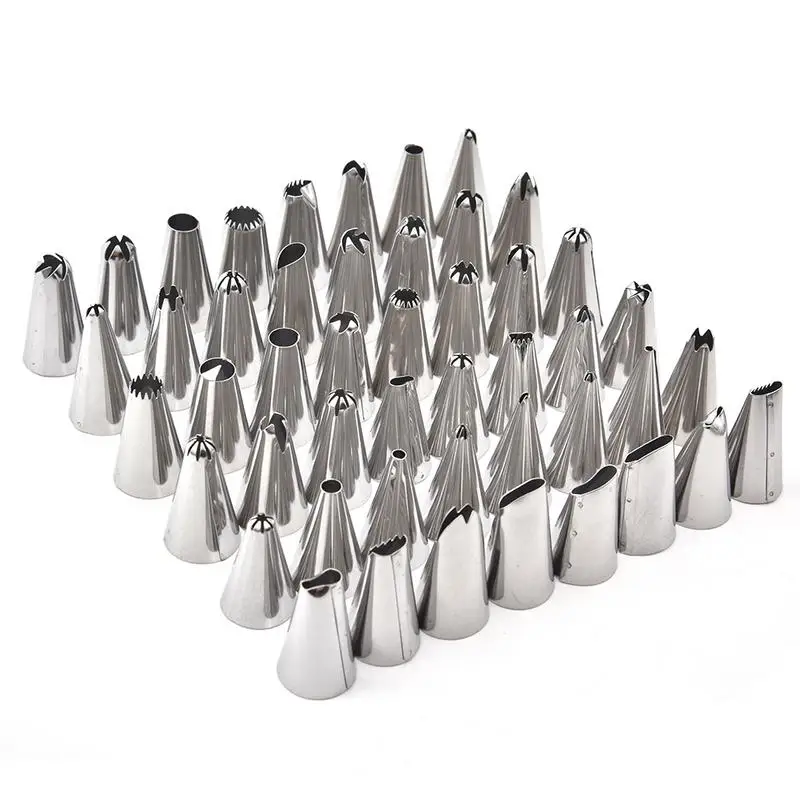 

Pcs Nozzle Pastry For Cream Set Steel Icing Piping Nozzles Cake Decorating Cake Design Accessories Fondant Cutter Tools