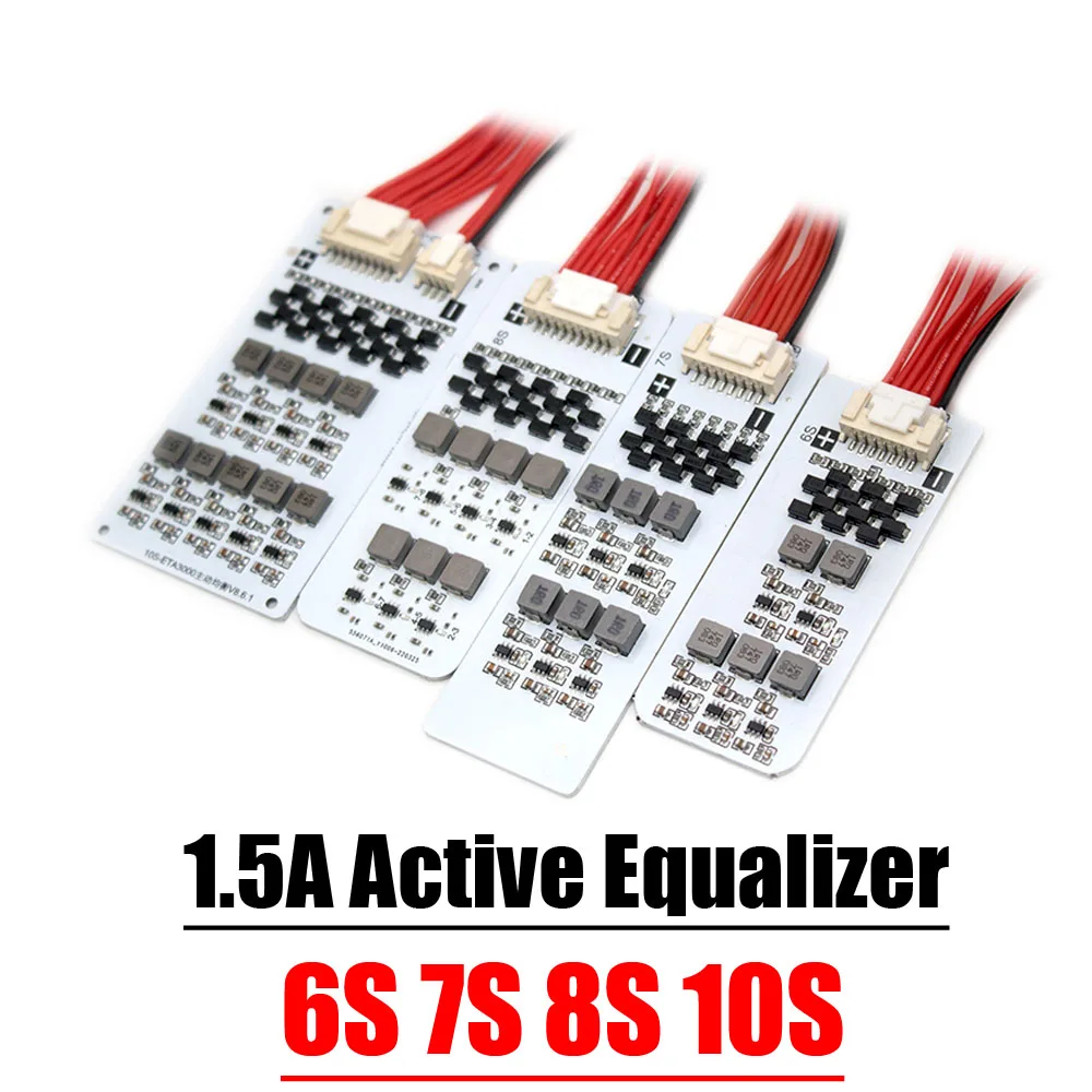 

Активный балансир литиевой батареи 1.5A 6S 7S 8S 10S