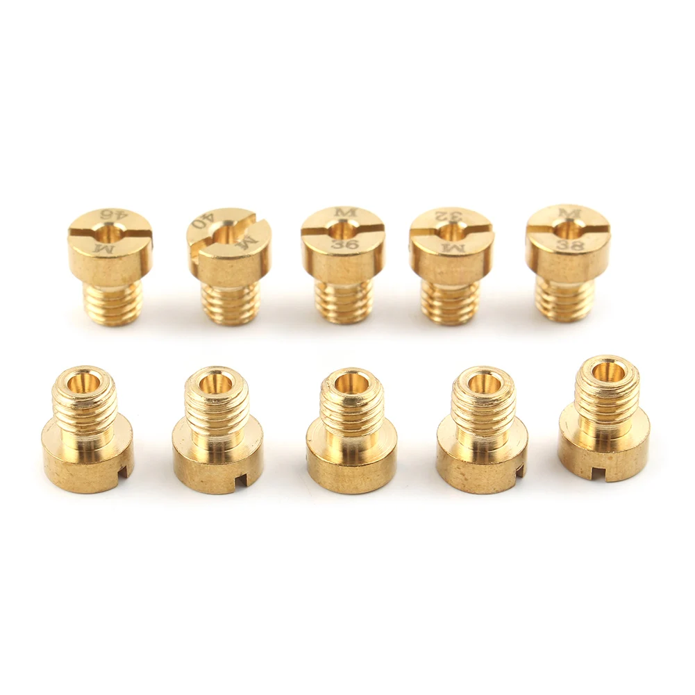 10 шт. основная струя M5 для карбюратора Dellorto SHA SHB мкА UB PHBG VHB-CS 90 92 95 96 98 100 102 105 108 110