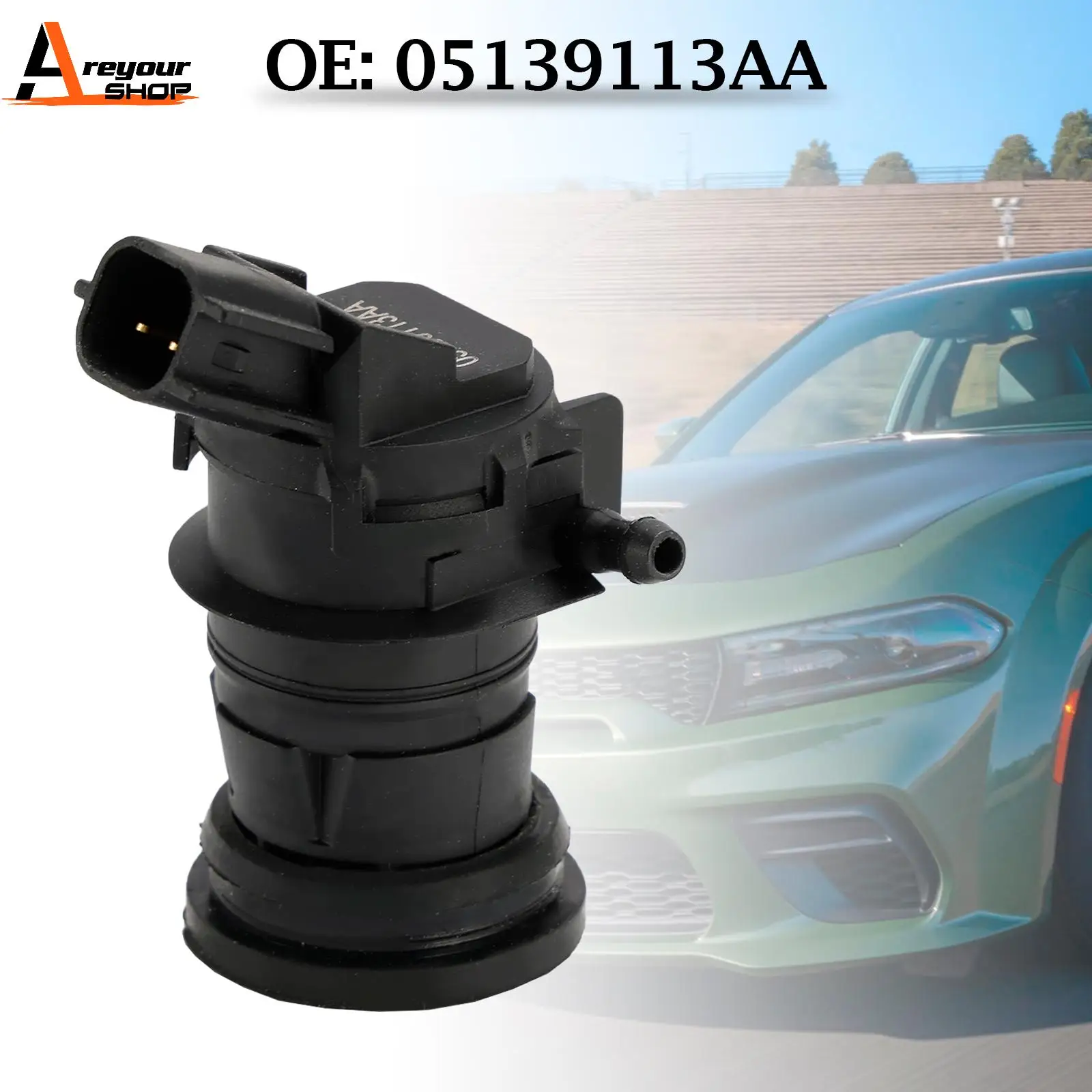 

Насос омывателя лобового стекла Areyourshop 05139113 Зарядное устройство Dodge Challenger AA для Chrysler 300i