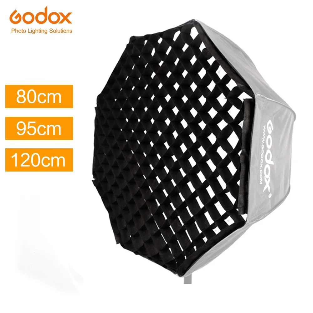 

Godox Portable 80cm 95cm 120cm Honeycomb Grid Umbrella Photo Softbox Reflector for Flash Speedlight (Honeycomb Grid Only)