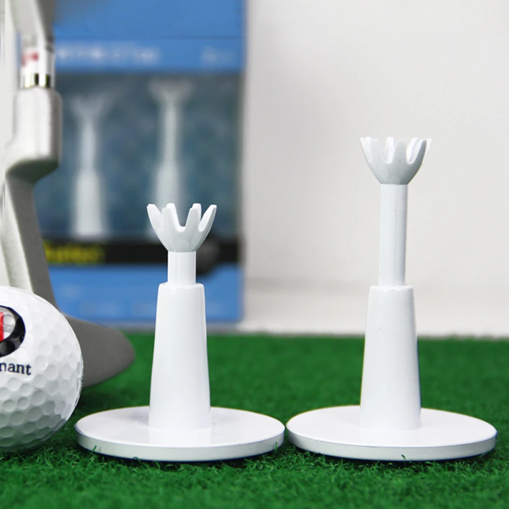 

2pcs Golf Practice Nails Rubber Tees Training Daily Practice Trainer Exercise Aid Golf Ball Holder Tee Spike Base
