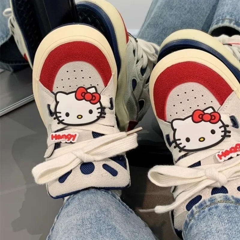 Оригинальные американские винтажные кроссовки Sanrio Hello Kitty для женщин новинка 2024