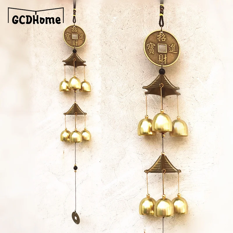 

Wind Chimes Garden Copper Bells Windchimes Hanging Decorations Room Decoration
