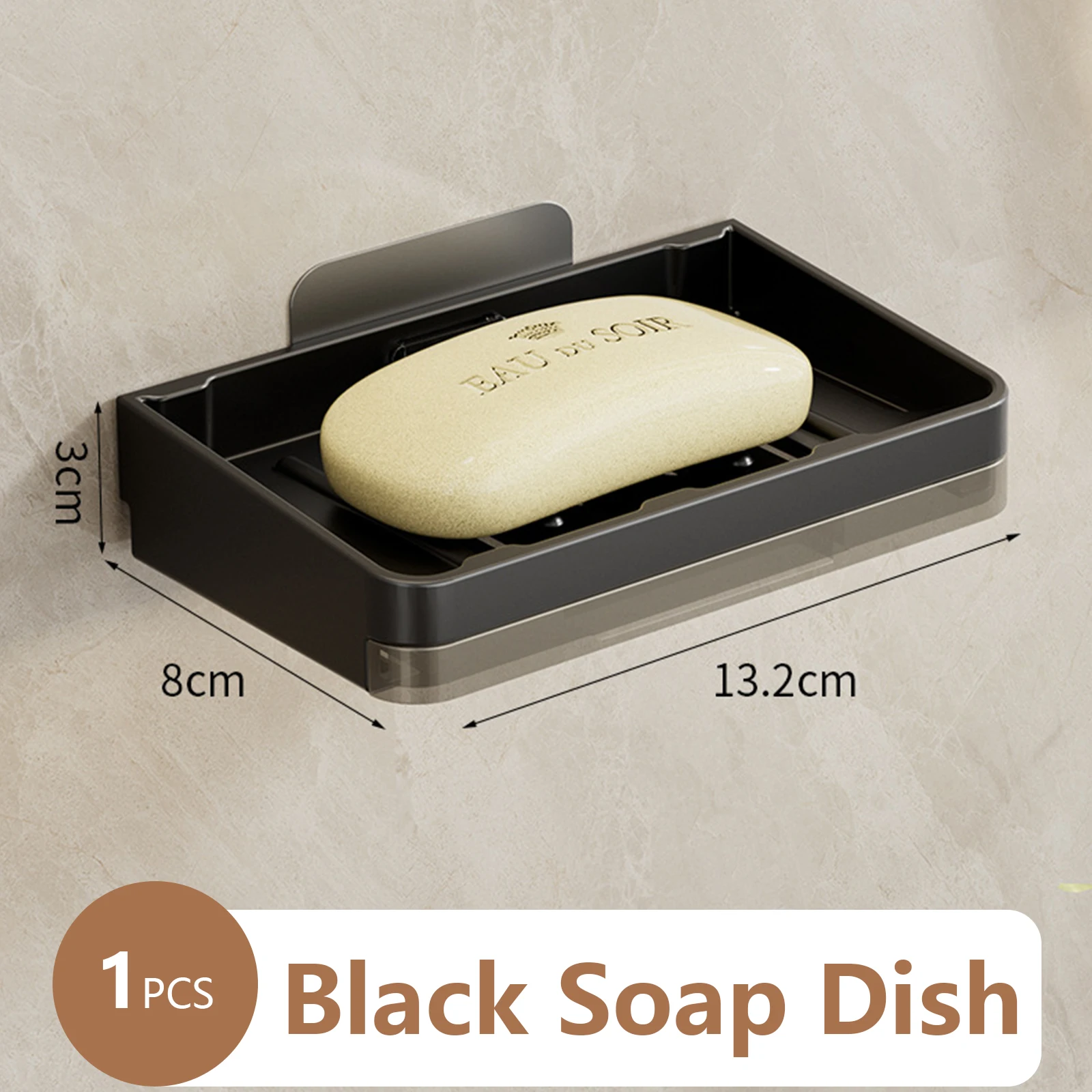 

Металлический алюминиевый держатель для мыла без сверления, мыльница для ванной комнаты со сливом воды, настенная мыльница, органайзер, аксессуары для ванной комнаты