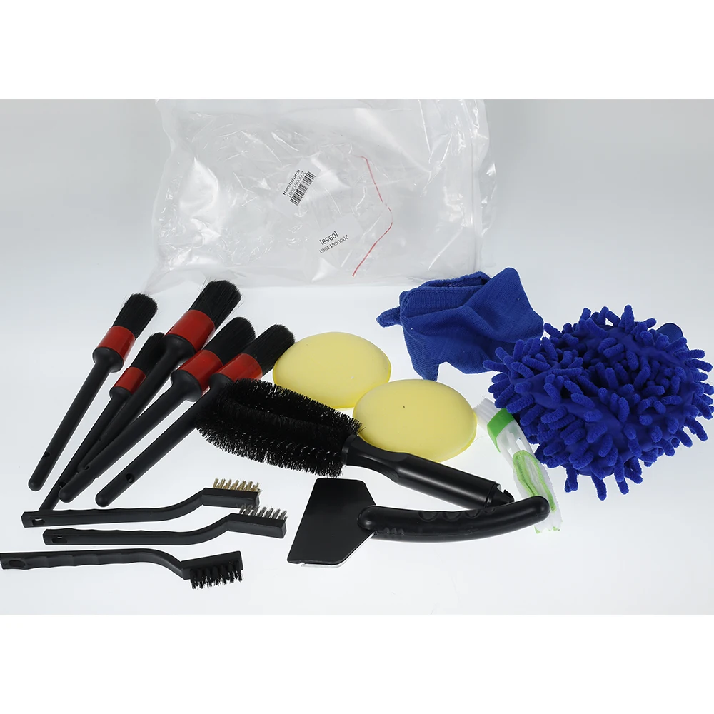 

2022 New Car Detailing Brush Set Cleaning Wheels Engine Emblems Air Vent Multifunction Tools Auto Care