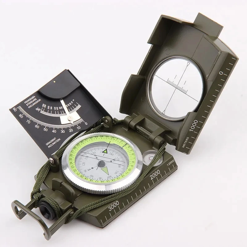 

Многофункциональный компас для автомобиля, водонепроницаемый геологический компас, высокоточный ночной Светильник для кемпинга