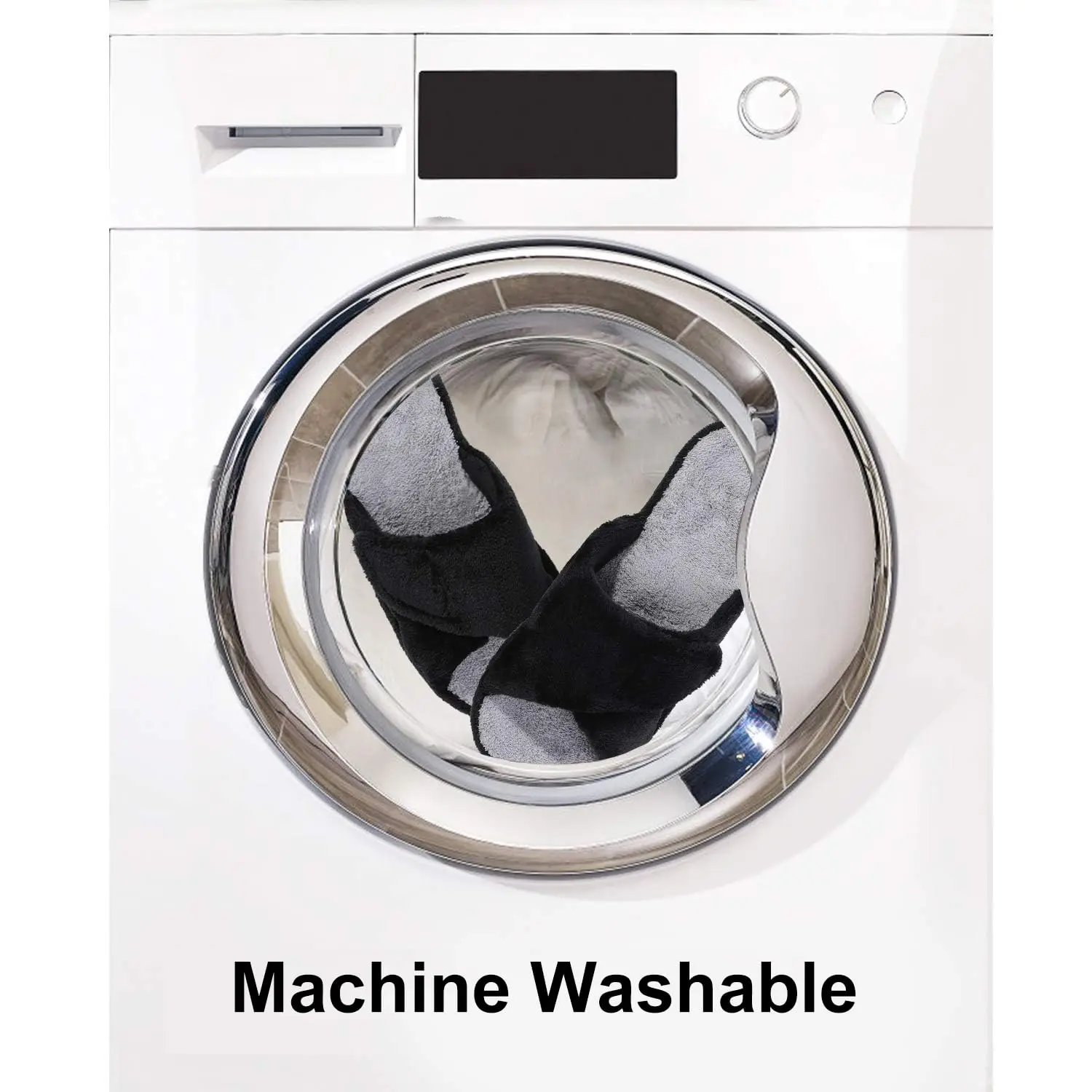 Женские меховые хлопковые тапочки gacраз модные всесезонные шлепанцы на