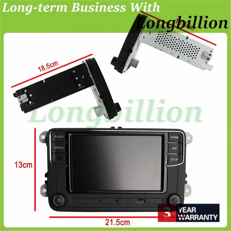 1X Новый автомобильный Android RCD360 PRO NONAME радиоприемник Carplay 6RD03518 7B аналогичен для VW Golf