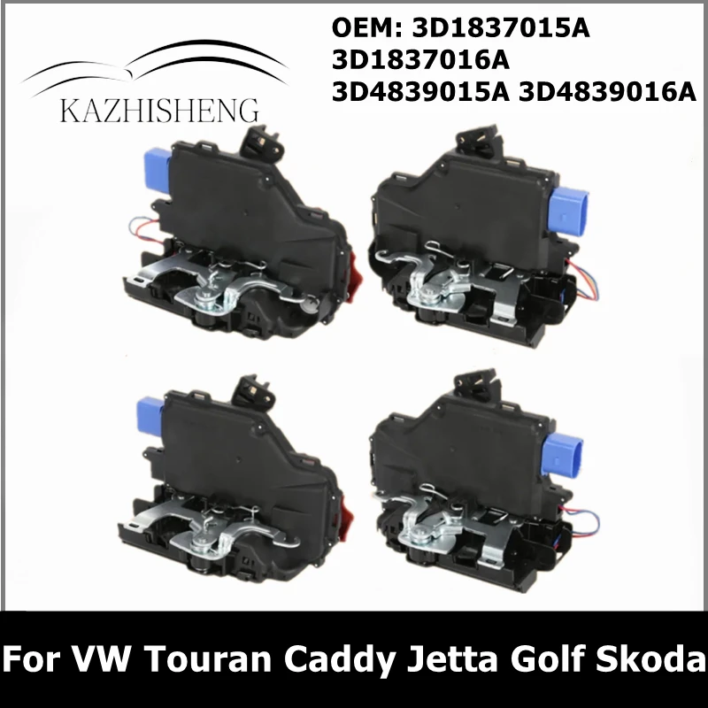 

Door Lock Actuator Central Mechanism for VW Touran Caddy Jetta Golf Skoda Octavia 3D1837015A 3D1837016A 3D4839015A 3D4839016A