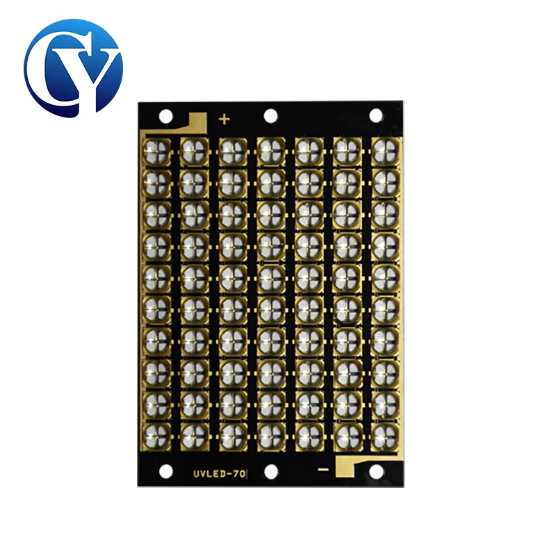 UV LED Module 700W 365nm Chip 385nm 395nm  Curing Lamp Quartz Lens  405nm Flatbed Printer Ink Drying