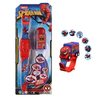 marvel watch for child pull back car projection watch children digital transformation toy watch marvel legend super heroes watch