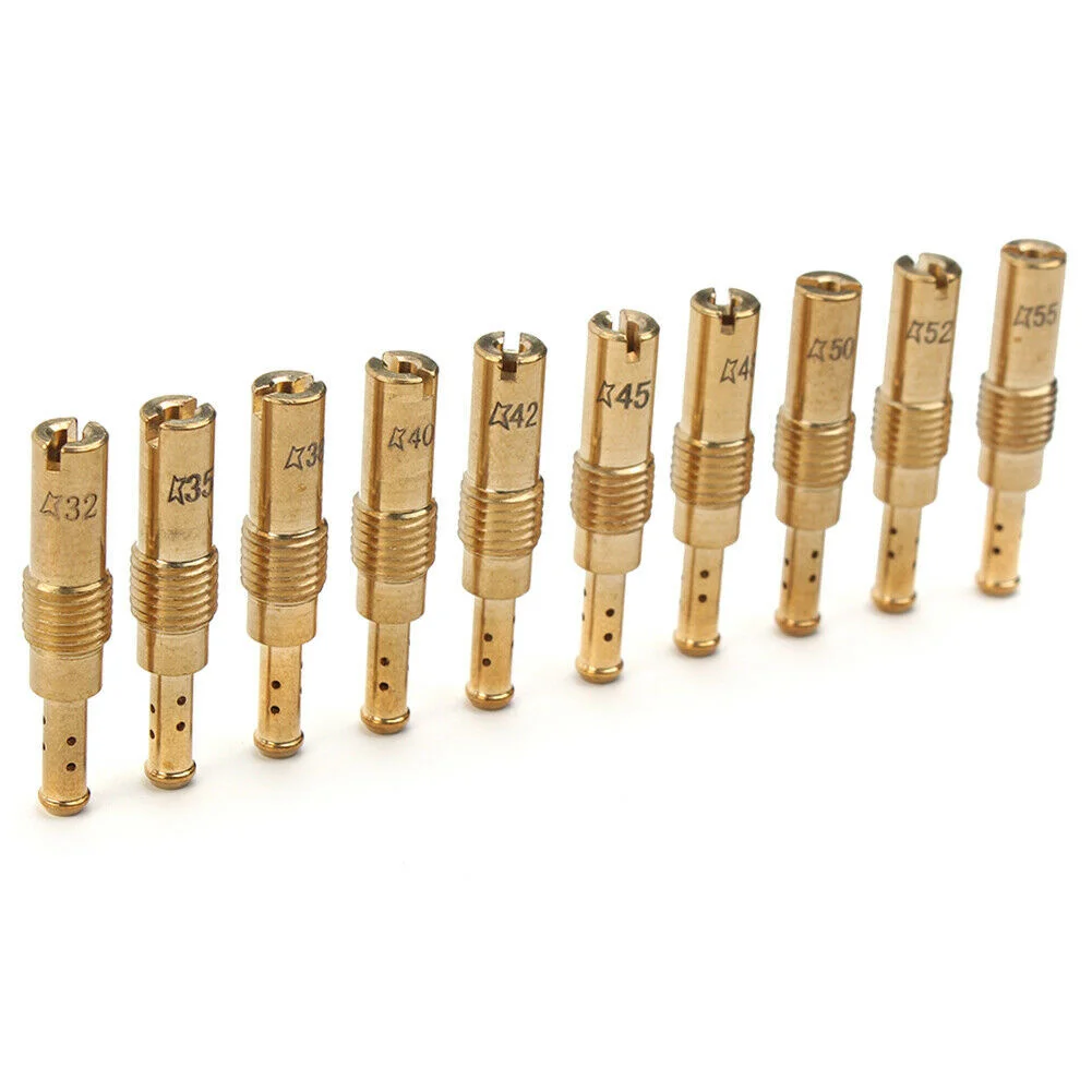 

High Quality Practical Brand New Durable Pilot Jets Carburetor 10 PCS Carburetor Accessories For PWK Mikuni OKO