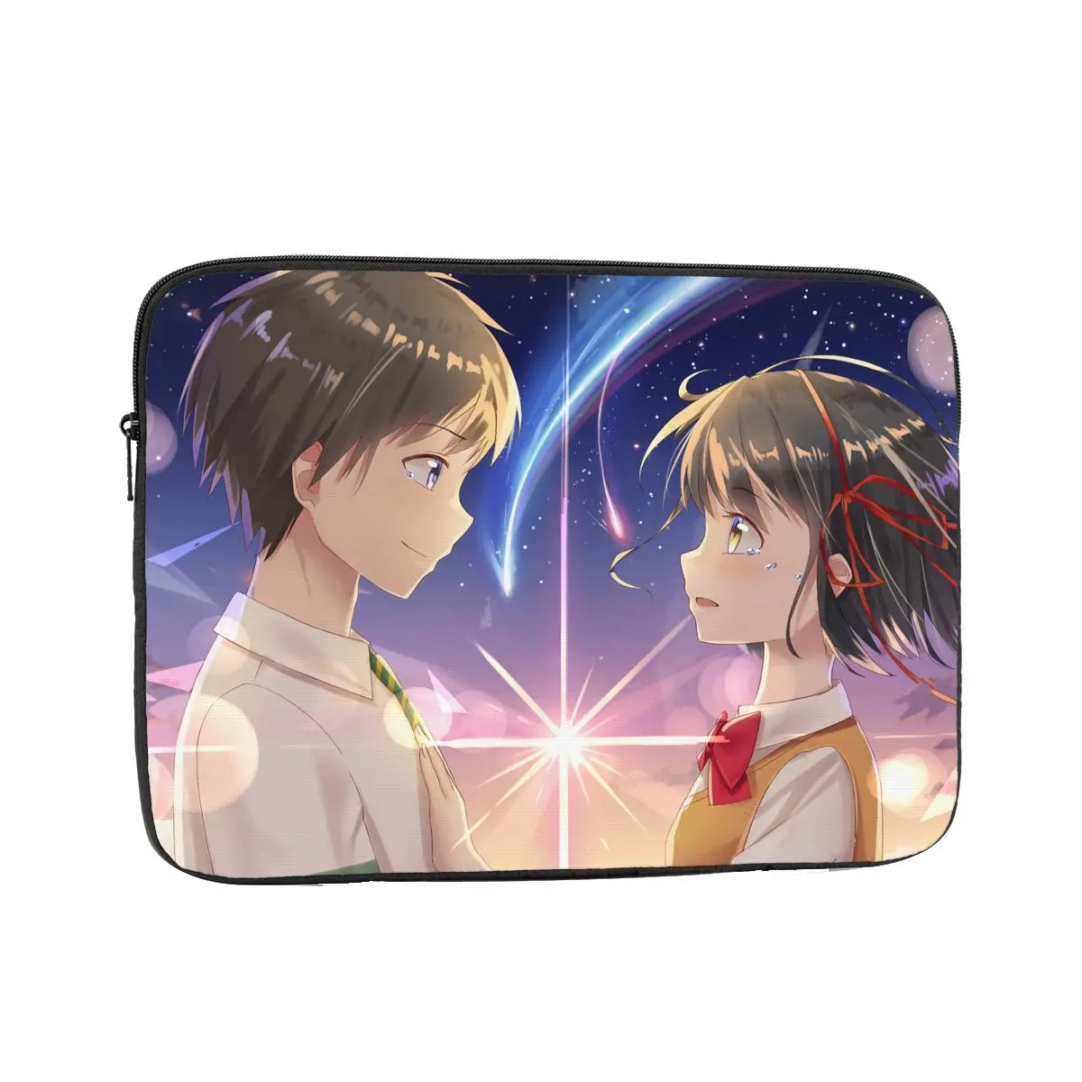 

Your Name Anime Comet Laptop Sleeve Case 15" 17" for Macbook Air Pro Kimi No Na Wa Notebook Sleeve Cover Bag Shockproof Case Bag