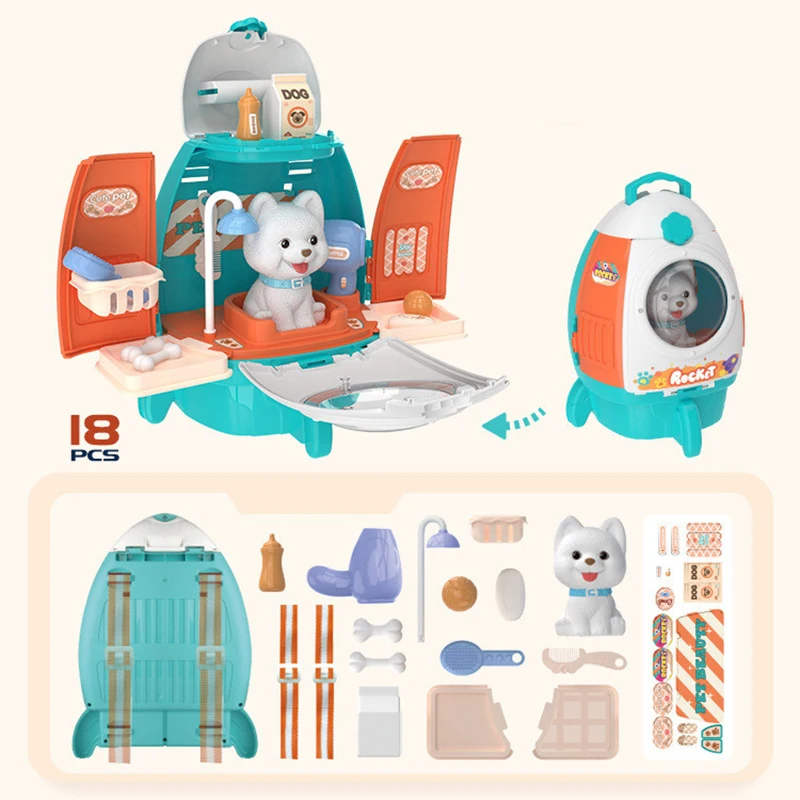 Имитация медицинского оборудования набор аксессуаров для макияжа собак кошек