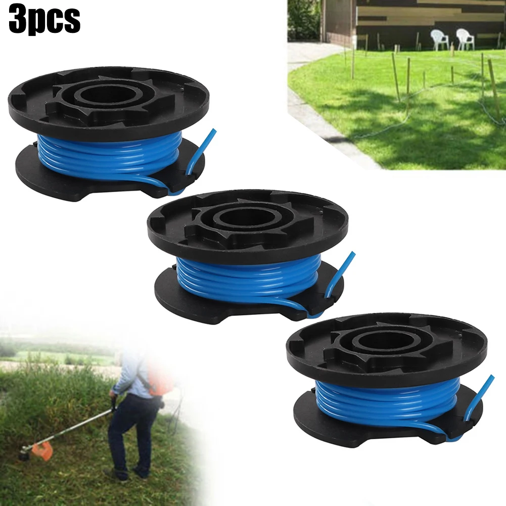 

3Pcs Spool Line RY124 For Ryobi One For 18V OLT1832 P2000 P2001 P2002 P2003 OLT1832RLT1825Li 310917001 3330382AG String Trimmers