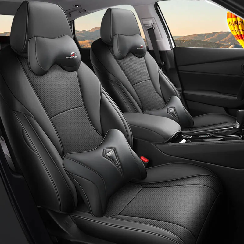 

Чехлы на автомобильные сиденья с полным покрытием для Honda Accord 2023 11-го поколения, защитные чехлы на сиденья, кожаные украшения, полный комплект