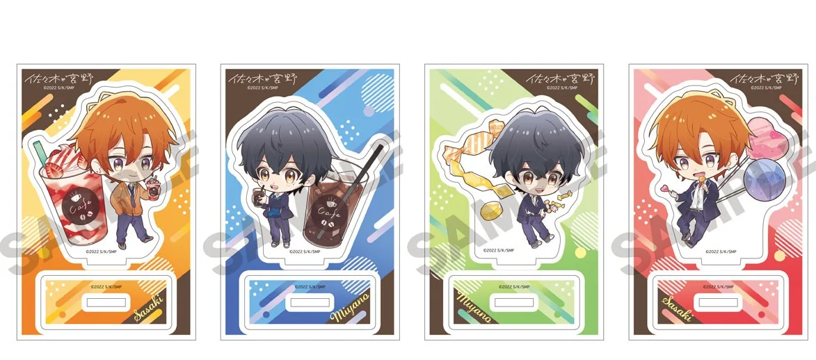 Аниме Sasaki и Miyano Shumei Taiga Hirano воздушные шары серия конфет акриловая подставка для