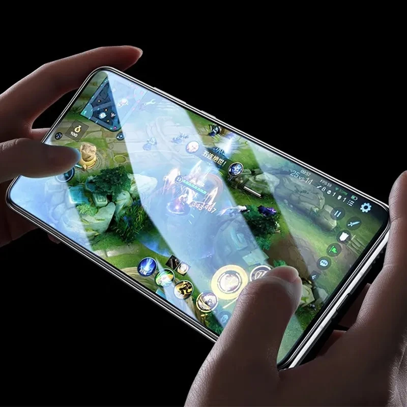 Закаленное стекло 9D для Samsung Galaxy Z Fold5 прозрачная защитная пленка с черными краями