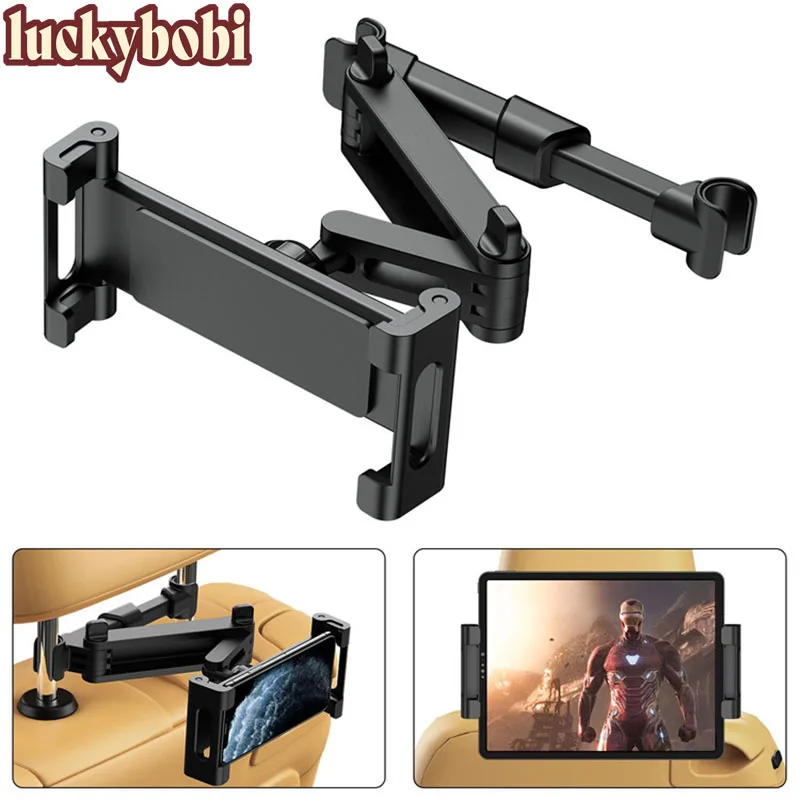 

Telescopic Car Rear Pillow Phone Holder Tablet Car Stand Seat Rear Headrest Mounting Bracket For Phone Tablet 4-11 Inch