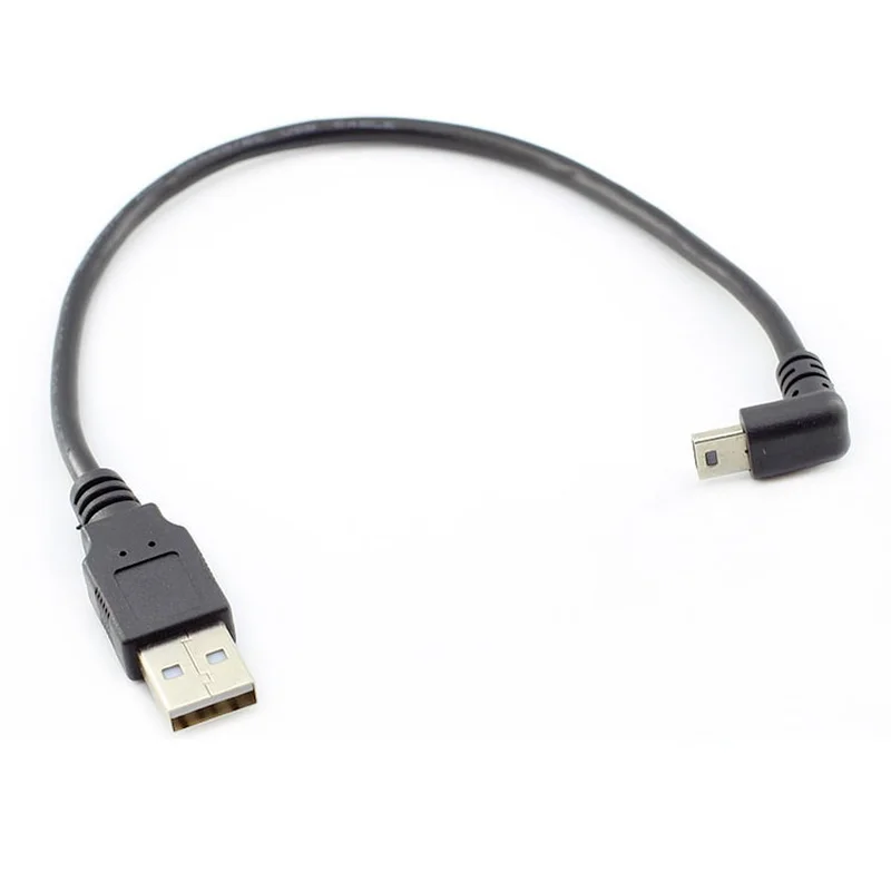 

Mini Mini Usb Data Cable Elbow 90 Degree Right Angle Elbow T-port Data Cable Mini 5pin Wire Copper