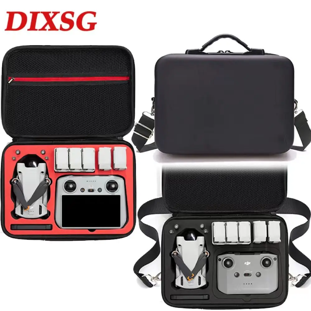

Для DJI Mini 3 Pro сумка для хранения рюкзак сумка-мессенджер портативная модная коробка для путешествий сумка от пыли сумка через плечо аксессуа...