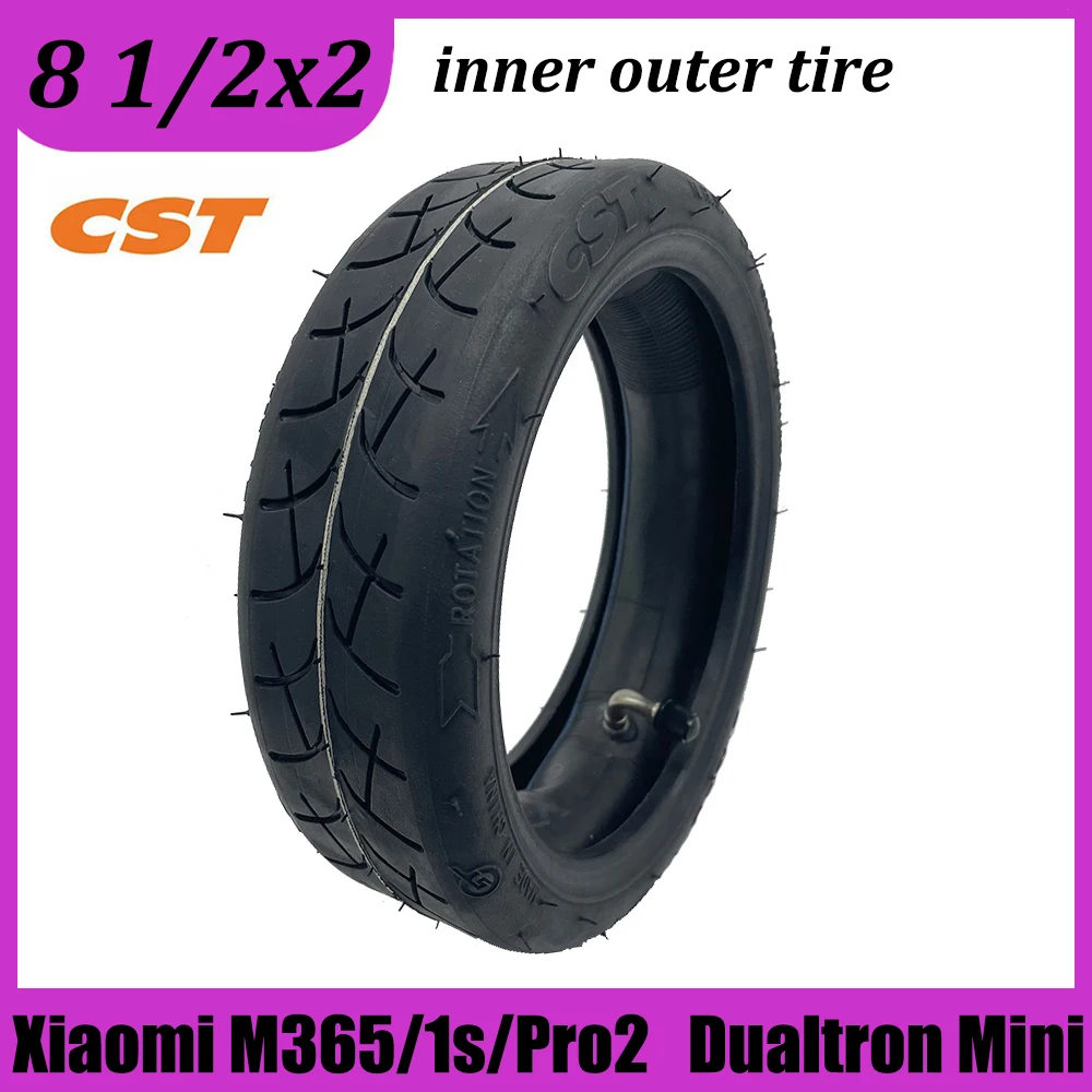 

CST 8 1/2x2 Tire Inner Outer Tube for Xiaomi M365/1S/Pro2 Dualtron Mini Electric Scooter High Performance Pneumatic Tyre