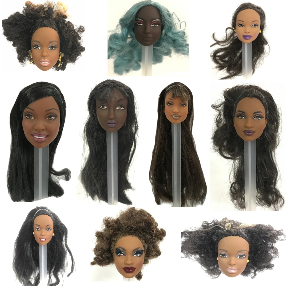 NK 1 Pcs  Female  Barbies Head  Limited Collection Girls' 1/