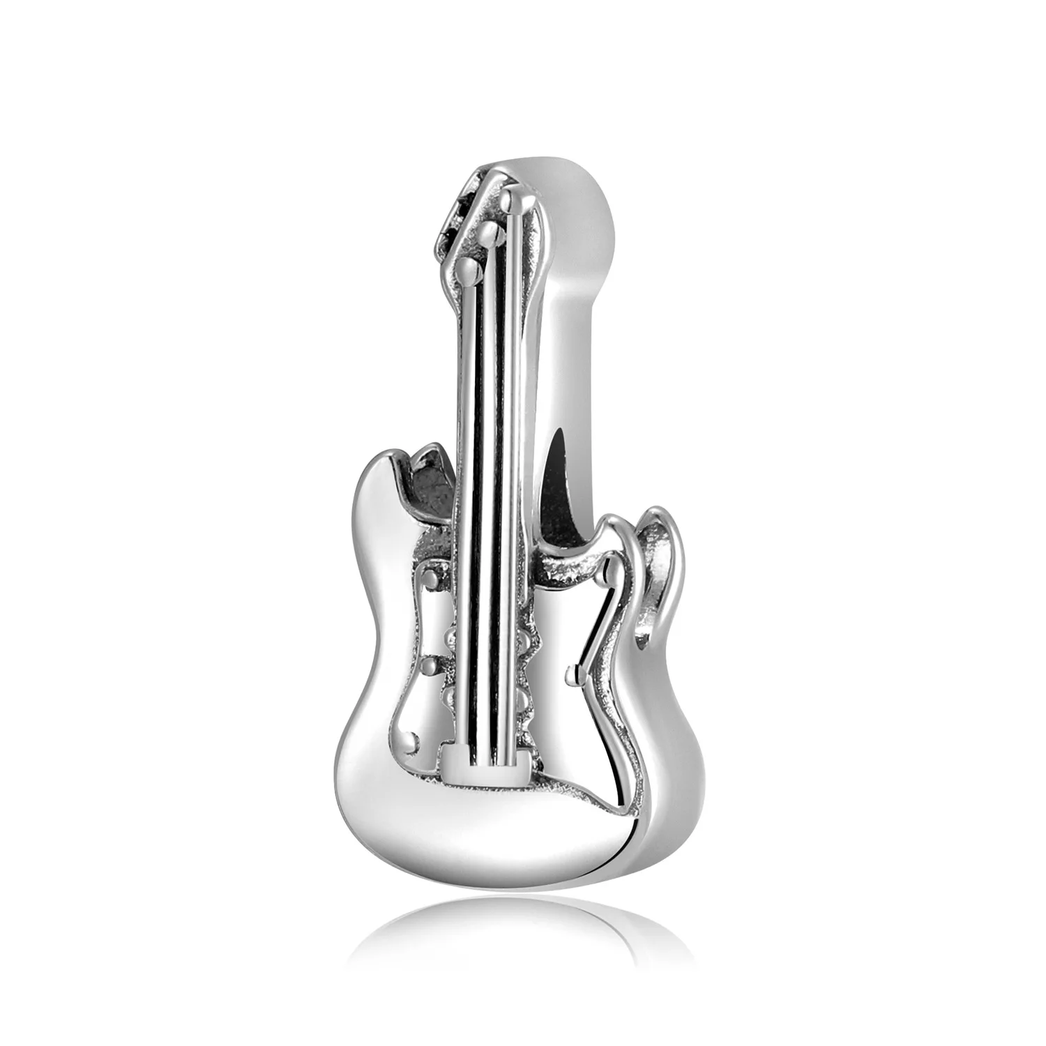 

Волшебные Подвески рок-группа серия гитара S925 Стерлинговое серебро бусины браслет ожерелье DIY аксессуары