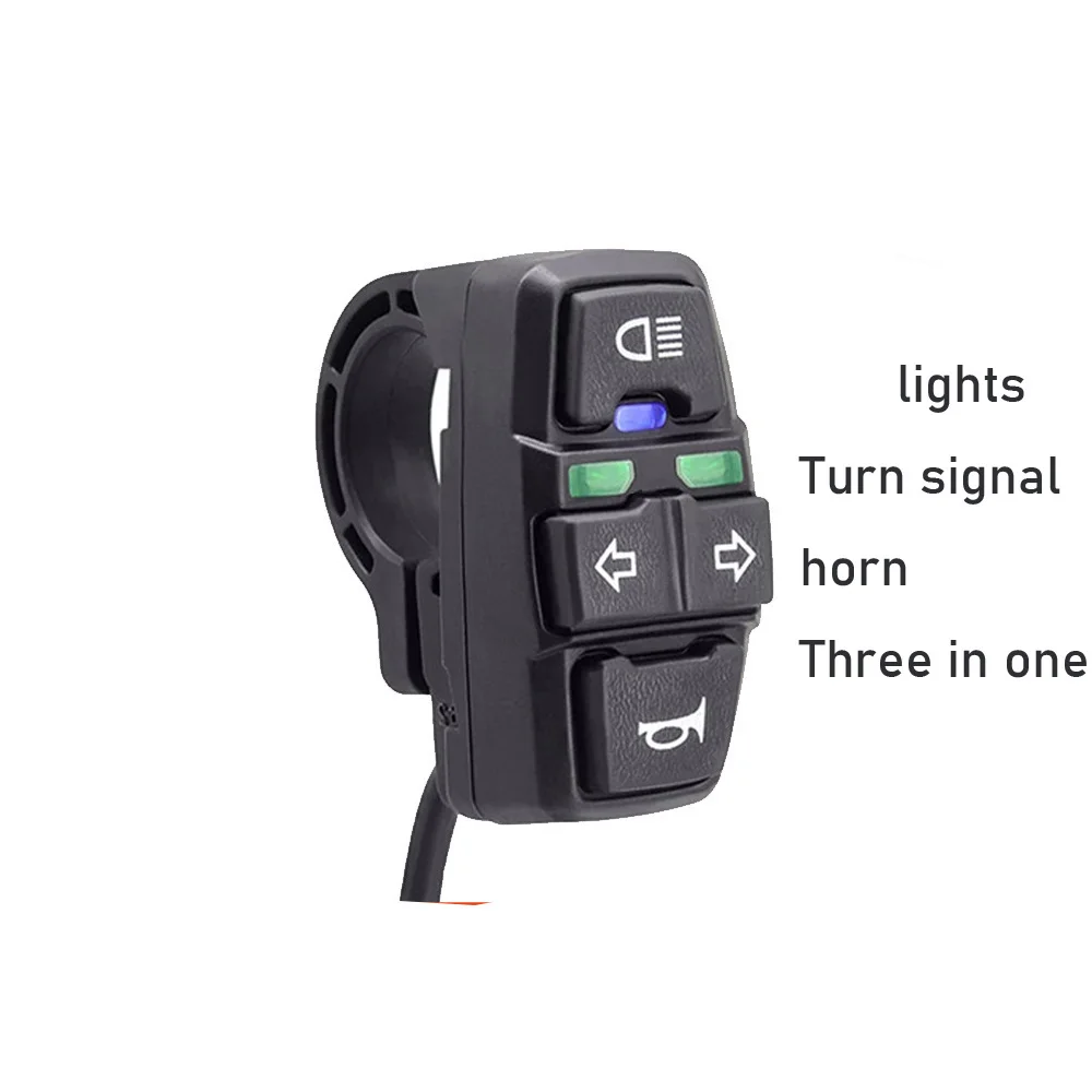 Лампа и звуковой сигнал для электрического велосипеда скутера регулируемая